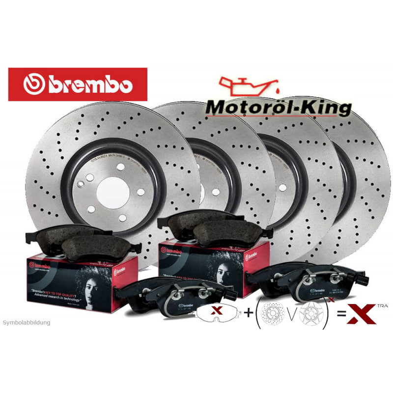 Brembo Bremsenset für FORD GALAXY + S-MAX Vorne + Hinten - günstig online  kaufen bei Motoroel-King